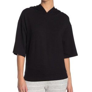 Joe's Jeans Crop Hoodie in Black